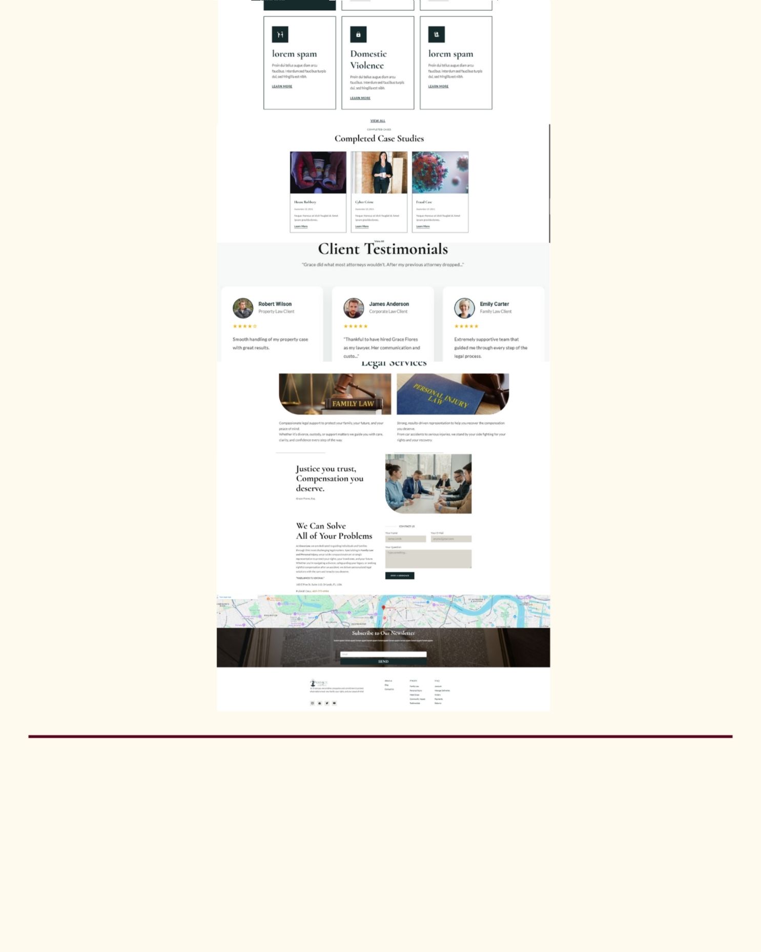 Grace Law PA social media content — Inventive Media USA